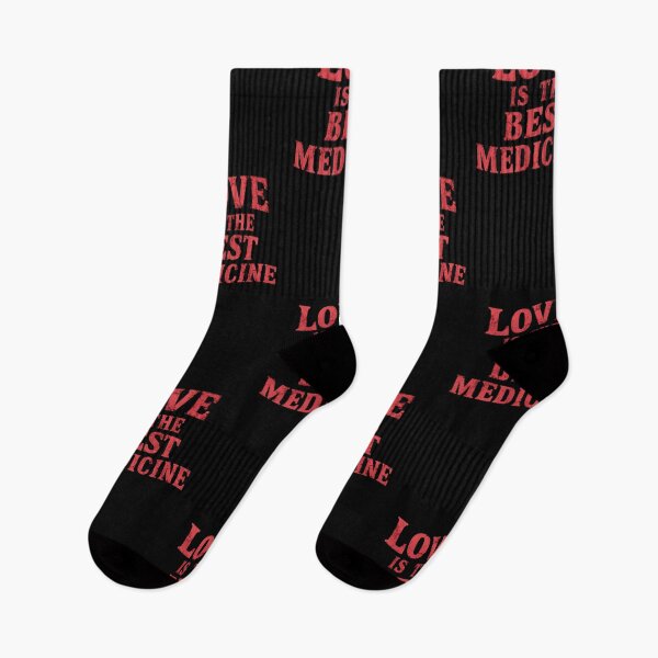 Item preview, Love Is The Best Medicine Cute Gift For Couples And Doctors designed and sold by CosmicFreedom9.