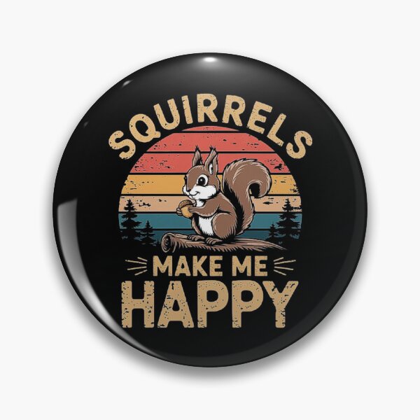 Item preview, Cute Squirrel Design - Nature Lover Happiness Art-For Squirrel Lovers designed and sold by love3617.