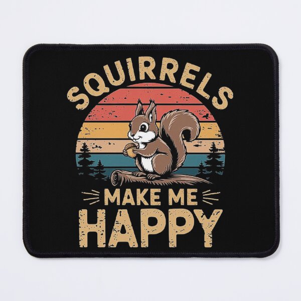 Item preview, Cute Squirrel Design - Nature Lover Happiness Art-For Squirrel Lovers designed and sold by love3617.