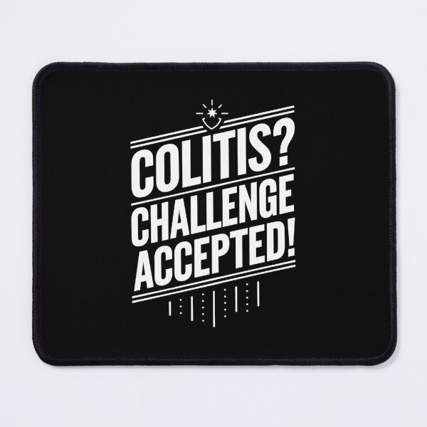 Item preview, Colitis? Challenge Accepted! – Motivational IBD designed and sold by hanneshannes02.