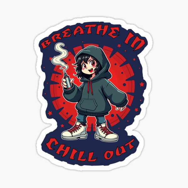 Breath In Chill Out Vape Anime