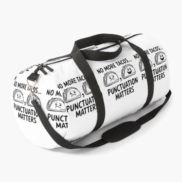 Item preview, No More Tacos Punctuation Matters - This funny gift is perfect for grammar enthusiasts, teachers, and taco lovers who appreciate humor and proper punctuation. designed and sold by ZyziowskyArt.