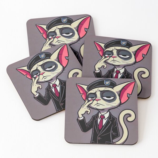 Item preview,  Captain Meowlock designed and sold by rebirthdesigner.