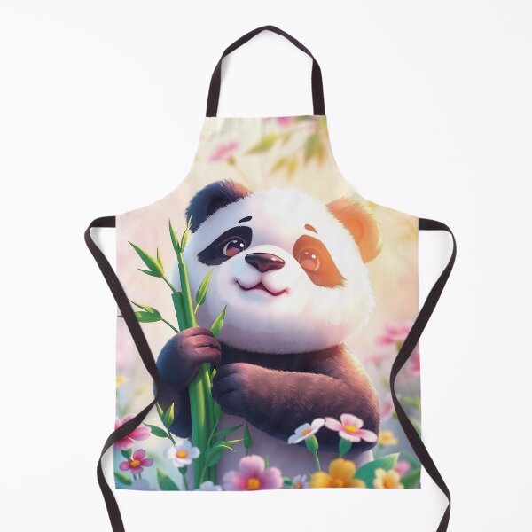 Item preview, Panda and bamboo designed and sold by Neranchara.