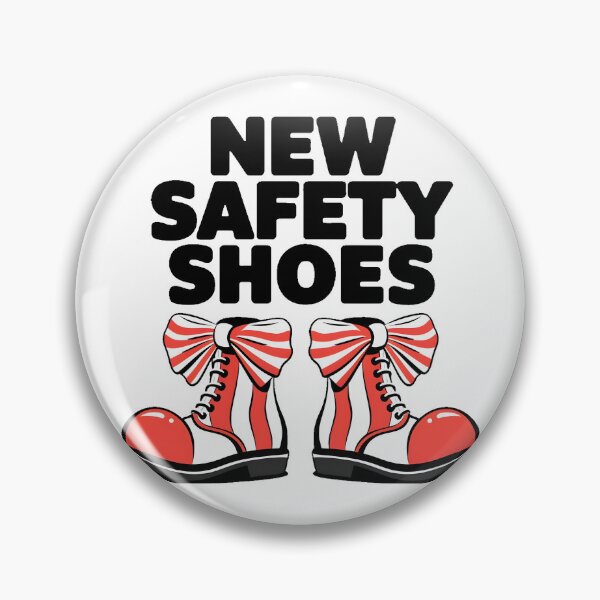 Item preview, Funny New Saftey Shoes designed and sold by PlanetMarker.