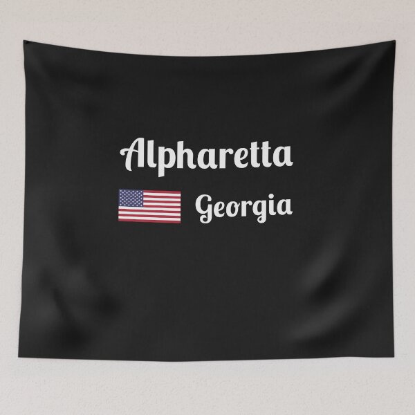 Item preview, Alpharetta Georgia - Stylish Prints, designed and sold by Fleetwood1994.