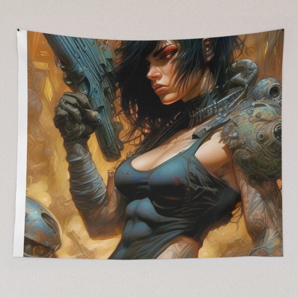 Item preview, Locked and Loaded - Sci Fi Art concept designed and sold by Delerat7.
