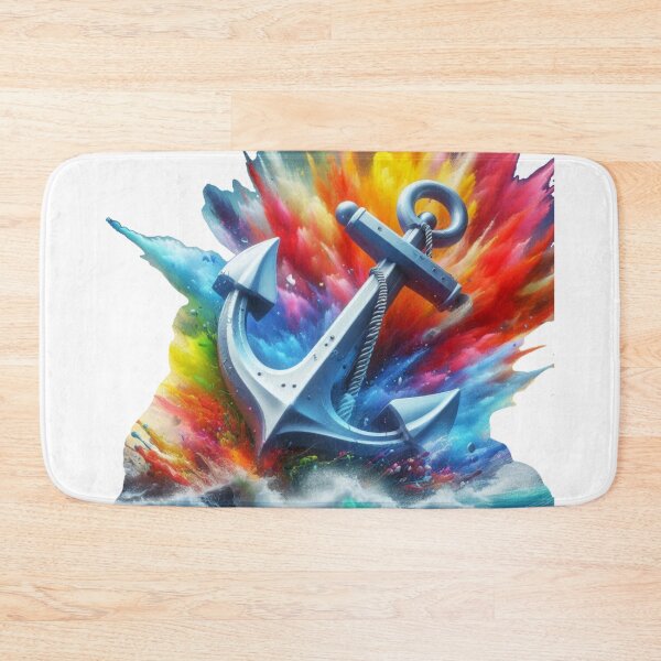 Item preview, Colored Anchor designed and sold by DesingworldTR.