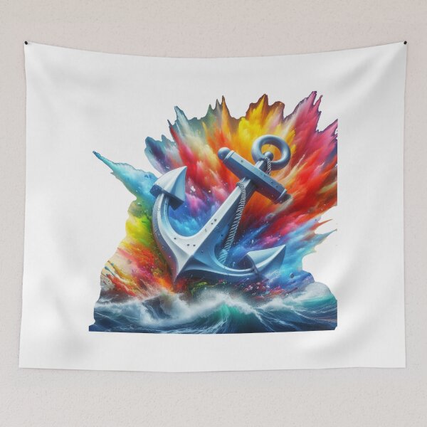 Item preview, Colored Anchor designed and sold by DesingworldTR.