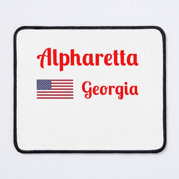 Item preview, Alpharetta Georgia - Stylish Prints, designed and sold by Fleetwood1994.