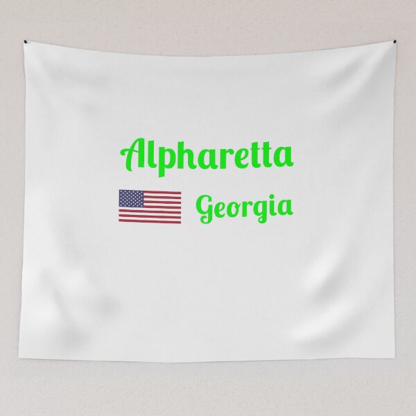Item preview, Alpharetta Georgia - Stylish Prints, designed and sold by Fleetwood1994.