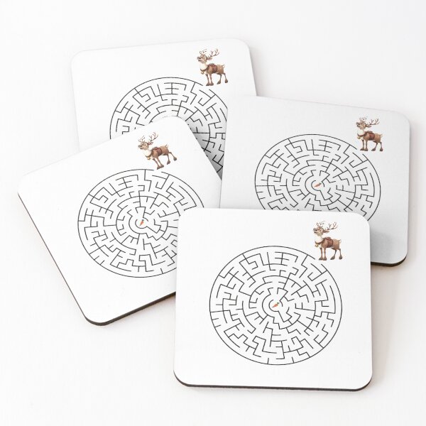 Item preview, Christmas Maze - Reindeer & Carrot designed and sold by nature. electrified..