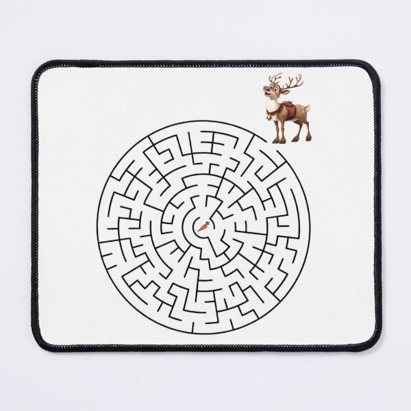 Item preview, Christmas Maze - Reindeer & Carrot designed and sold by nature. electrified..