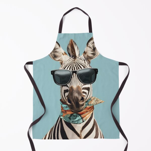 Item preview, Vintage zebra wearing glasses designed and sold by KanyaluckArtist.