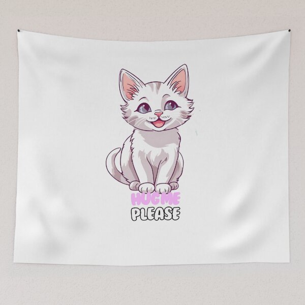 Item preview, Cat said Hug me please designed and sold by Vibes-vintage.