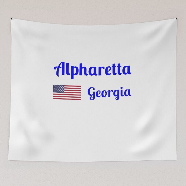 Item preview, Alpharetta Georgia - Stylish Prints, designed and sold by Fleetwood1994.