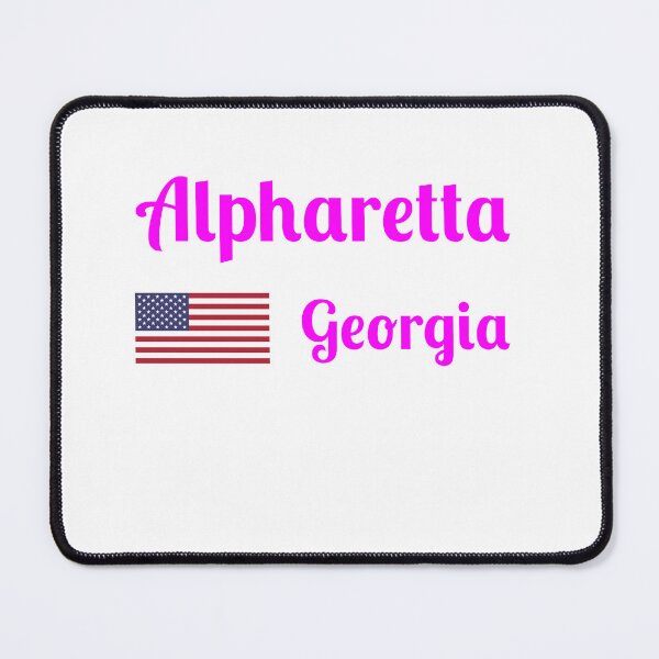 Item preview, Alpharetta Georgia - Stylish Prints, designed and sold by Fleetwood1994.