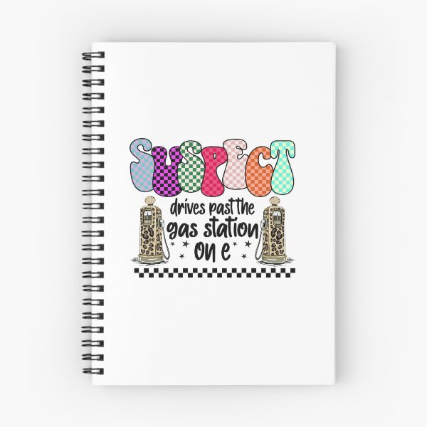 Item preview, Suspect 5 Drives Past Gas Station on E designed and sold by vintagearttee.
