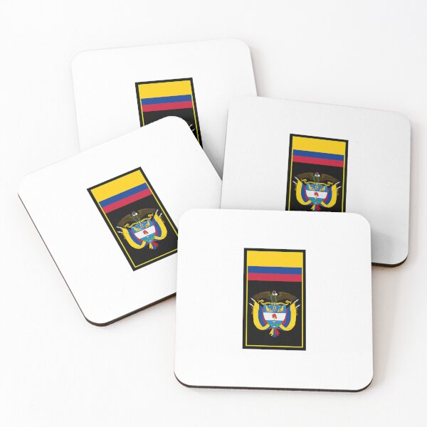 Item preview, Colombia Flag & Coat of arms designed and sold by adamst555.