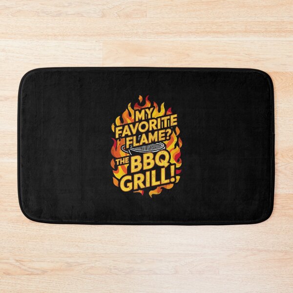 Item preview, My Favorite Flame? The BBQ Grill Funny Gift For Firefighters designed and sold by CosmicFreedom9.