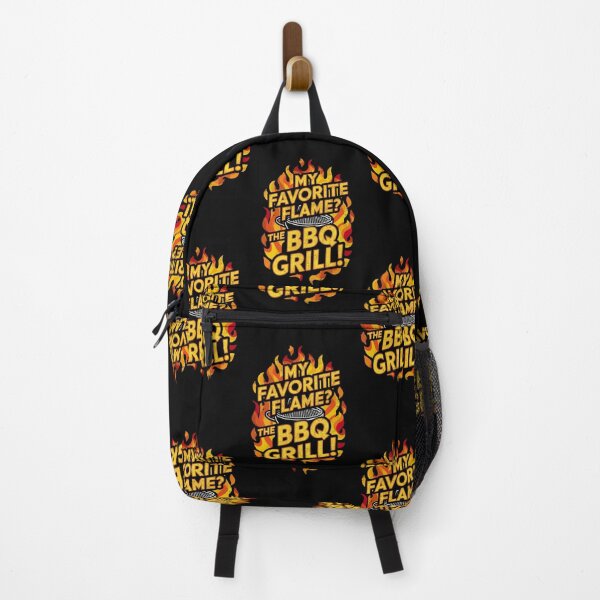 Item preview, My Favorite Flame? The BBQ Grill Funny Gift For Firefighters designed and sold by CosmicFreedom9.