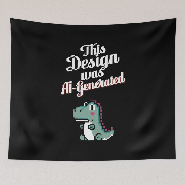 Item preview, This Design Was AI Generated Funny Gift For Tech Enthusiasts designed and sold by CosmicFreedom9.