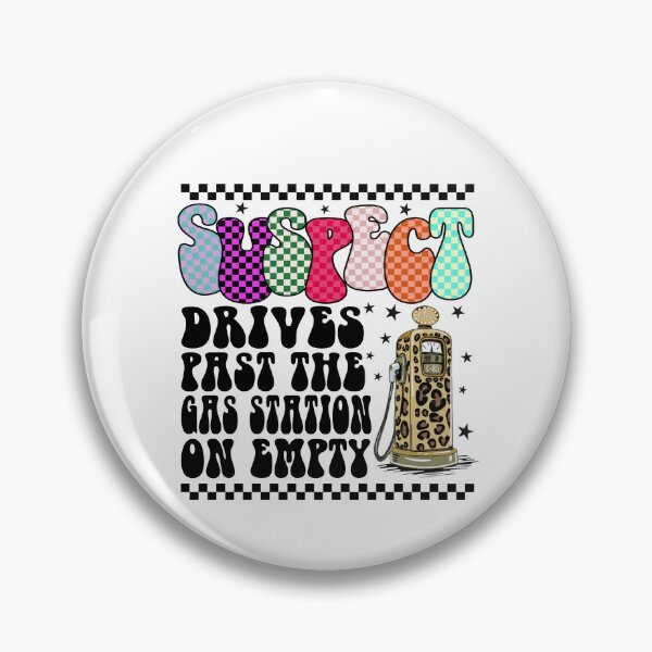 Item preview, Suspect 5 Drives Past Gas Station on E designed and sold by vintagearttee.