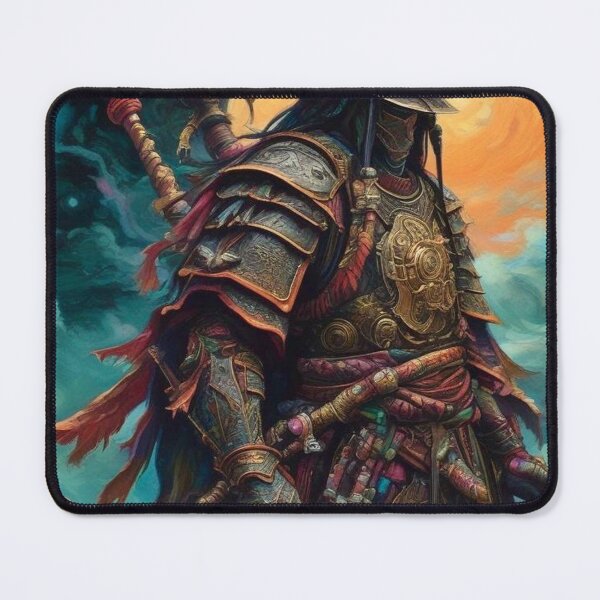 Item preview, Samurai Moon - Sci Fi Dark Fantasy Art concept designed and sold by Delerat7.