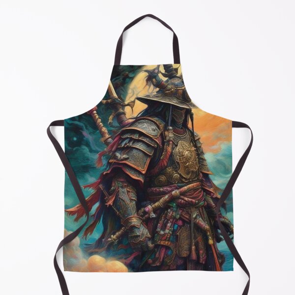 Item preview, Samurai Moon - Sci Fi Dark Fantasy Art concept designed and sold by Delerat7.