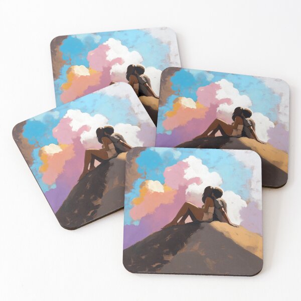 Item preview, Young Love. Painting style design. designed and sold by Shoot-The-Moon.