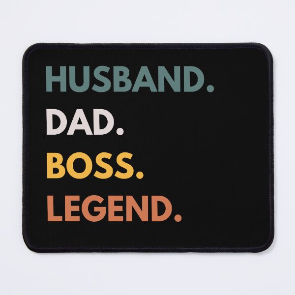 Item preview, Husband Dad Boss Legend Funny designed and sold by CuteLovelyDesigns.