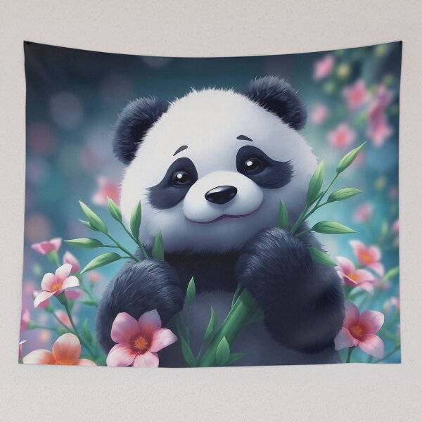 Item preview, Smiling panda  designed and sold by Neranchara.