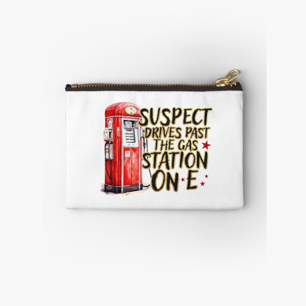 Item preview, Suspect 5 Drives Past Gas Station on E designed and sold by vintagearttee.