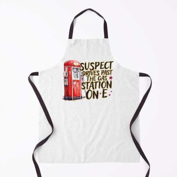 Item preview, Suspect 5 Drives Past Gas Station on E designed and sold by vintagearttee.