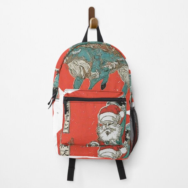 Item preview, Vintage Chinese Santa Riding Deer Art , Christmas Graphic , Unique Holiday , Santa Claus Design, Xmas Gift Idea designed and sold by Indyadizine.