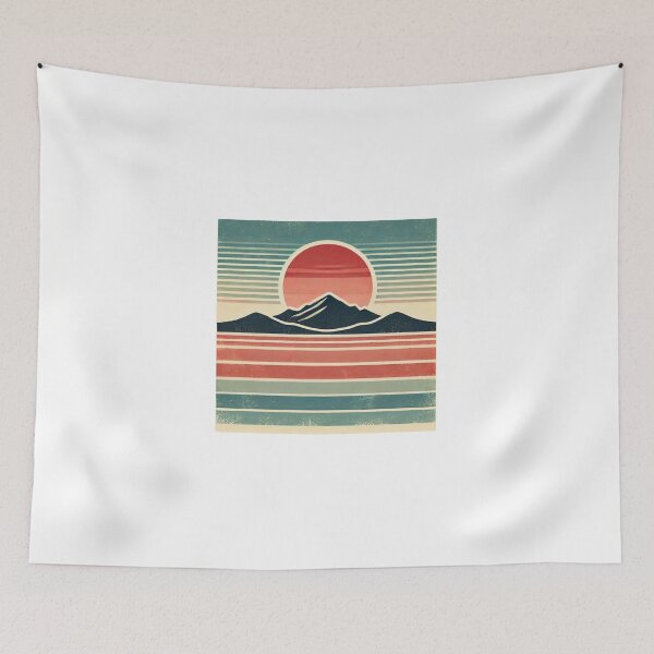 Item preview, Retro Sunset designed and sold by SolTerraStudio.