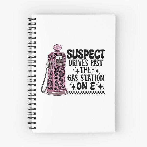 Item preview, Suspect 5 Drives Past Gas Station on E designed and sold by vintagearttee.