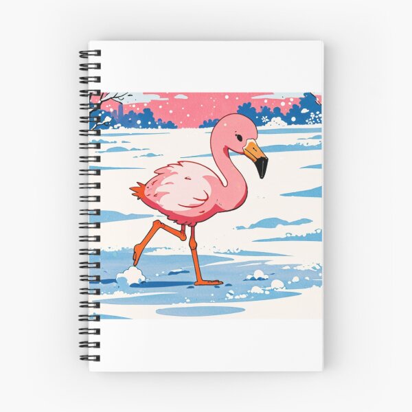 Item preview, Winter Bliss Flamingo designed and sold by NeatThingLover.
