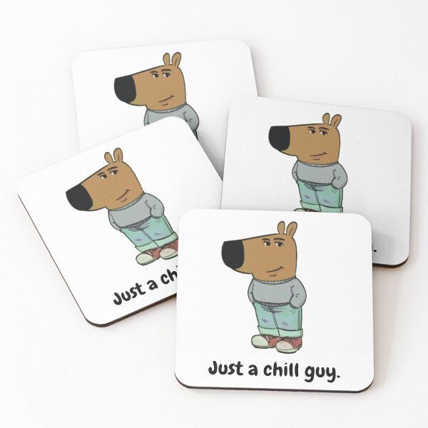Item preview, Just a Chill Guy Shirt designed and sold by chipmuckdesignn.