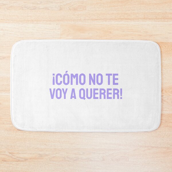 Item preview, ¡Cómo no te voy a querer! purple designed and sold by VRedBaller.