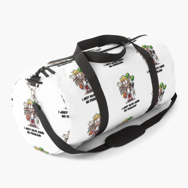 Item preview, Funny ADHD Cartoon Design - Overwhelmed But Awesome! Attention Deficit Hyperactivity Disorder designed and sold by Psycho-Crazy.