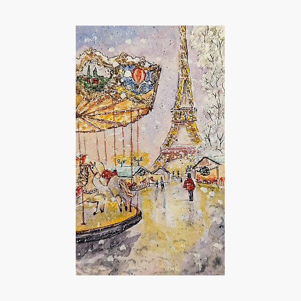 Artikel-Vorschau von Pariser Weihnachtsmarkt, designt und verkauft von River-of-Cream.