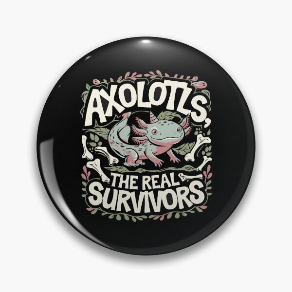 Item preview, Axolotls The Real Survivors designed and sold by NewArtWave.