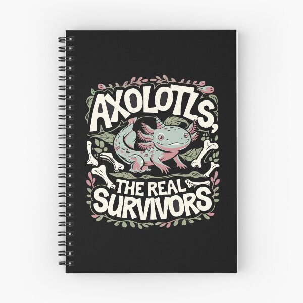 Item preview, Axolotls The Real Survivors designed and sold by NewArtWave.
