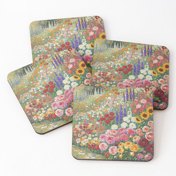 Item preview, Gustav Klimt - Flower Garden designed and sold by maniacfitness.
