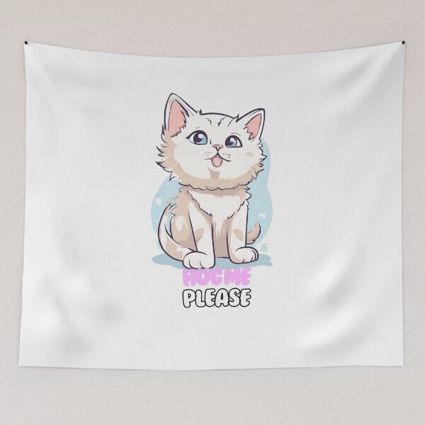 Item preview, Cat said Hug me please designed and sold by Vibes-vintage.