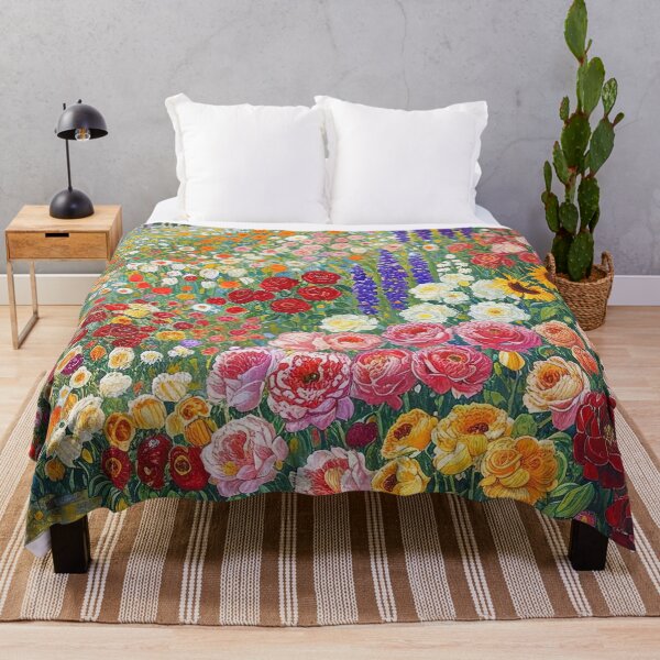 Item preview, Gustav Klimt - Flower Garden designed and sold by maniacfitness.