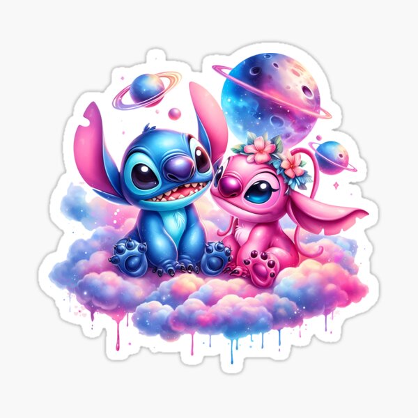 Item preview, Stitch and Angel Clouds designed and sold by frosticakes.