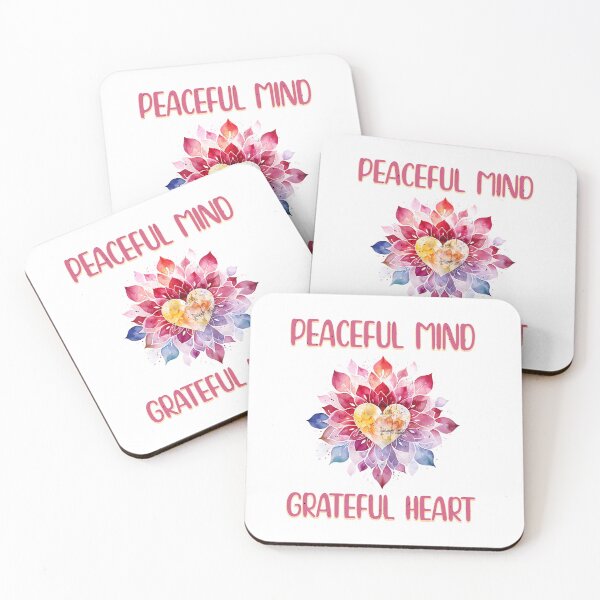 Item preview, Peaceful Mind  Grateful Heart   designed and sold by Blissvortexshop.