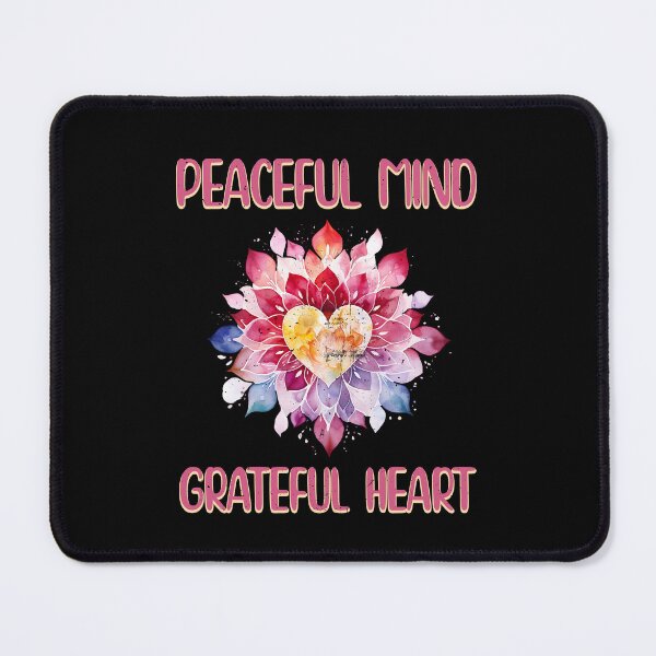 Item preview, Peaceful Mind  Grateful Heart   designed and sold by Blissvortexshop.